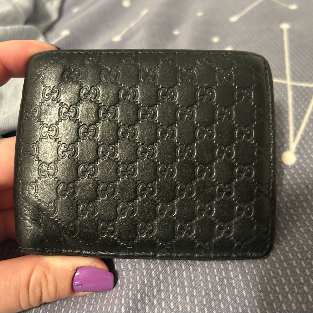 Gucci Wallet- used MicroGuccissima leather wallet
